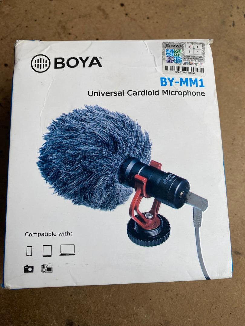 BOYA BY-MM1 Universal cardioid Microphone